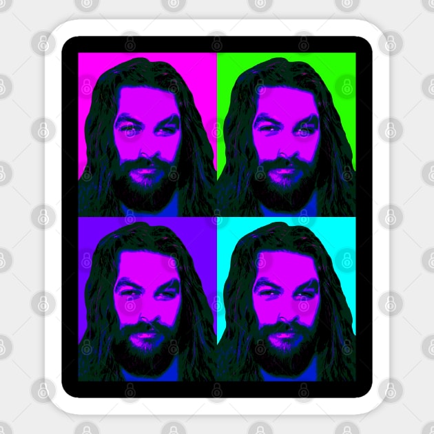 jason momoa Sticker by oryan80